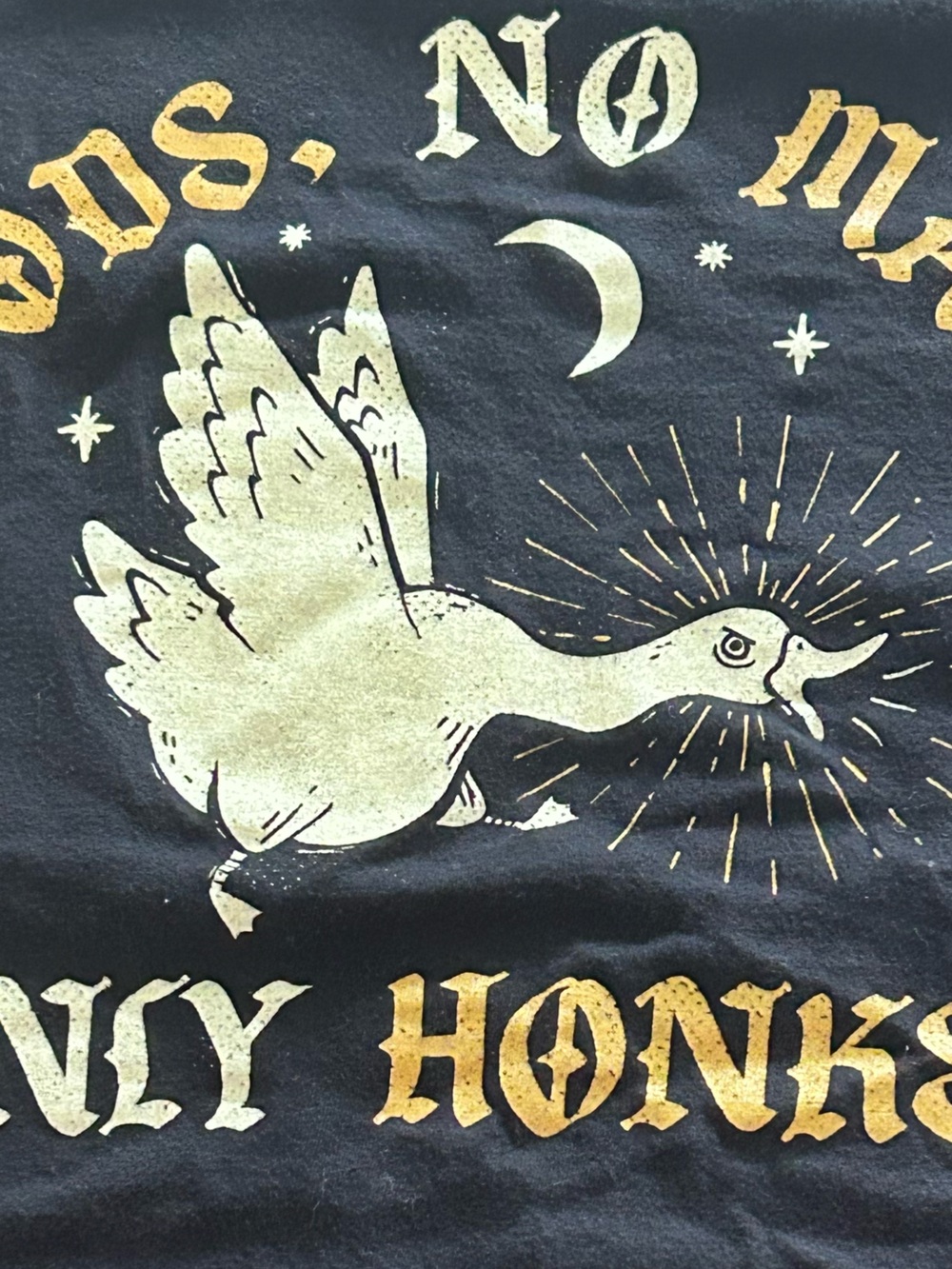 2 for 10$ ☀️ Cotton tee Funny goose sz S - Picture 3 of 7